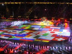 El estadio Soccer City en la ceremonia de clausura del Mundial de Sudáfrica 2010. AFP  /