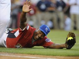 Juego entre las celebridades de beisbol, parte de las actividades previas al juego de las estrellas de la MLB. EFE  /