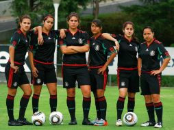 Jugadoras de la Selección femenil de México. MEXSPORT  /