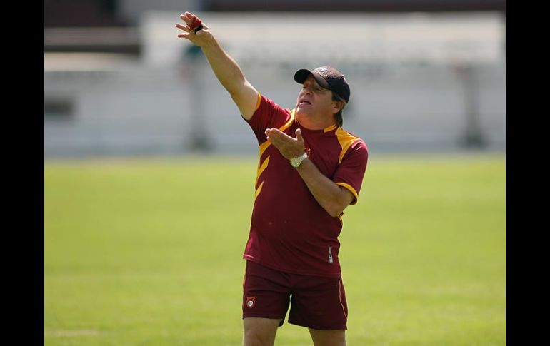 Miguel Herrera, técnico de los Estudiantes Tecos. JAMMEDIA  /