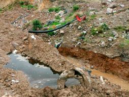 El tiradero de Picachos vierte lixiviados a los arroyos de agua limpia que se encuentran en zonas circundantes. E. PACHECHO  /