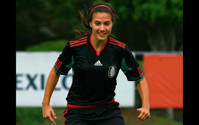 Valeria Miranda de la Selección femenil de México. MEXSPORT  /