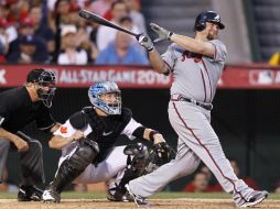 Brian McCann fue parte importante en el triunfo de la Liga Nacional. REUTERS  /