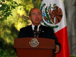 Foto de archivo del Presidennte Felipe Calderón. JAMMEDIA  /