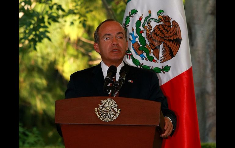 Foto de archivo del Presidennte Felipe Calderón. JAMMEDIA  /