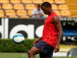 Samuel Eto'o durante un entrenamiento. JAMMEDIA  /