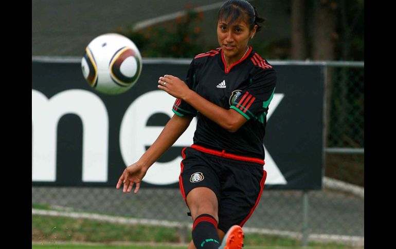 Stephanie Mayor de la Selección femenil de México que participa en el Mundial sub-20 en Alemania. MEXSPORT  /