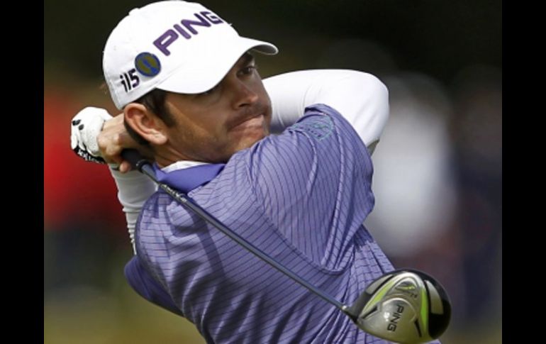 El golfista sudafricano Louis Oosthuizen, en la segunda jornada del Abierto Británico de Golf. REUTERS  /