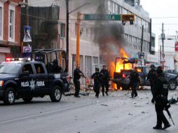 En Ciudad Juárez han sido asesinadas mas de mil 450 personas en lo que va de 2010. El atentado sucedió ayer jueves en la noche. AFP  /