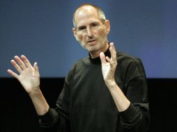 Steve Jobs ofreció una conferencia de prensa en la central de Apple en California, Estados Unidos. REUTERS  /