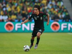 Efraín Juárez, durante su participación con la Selección de México. JAMMEDIA  /