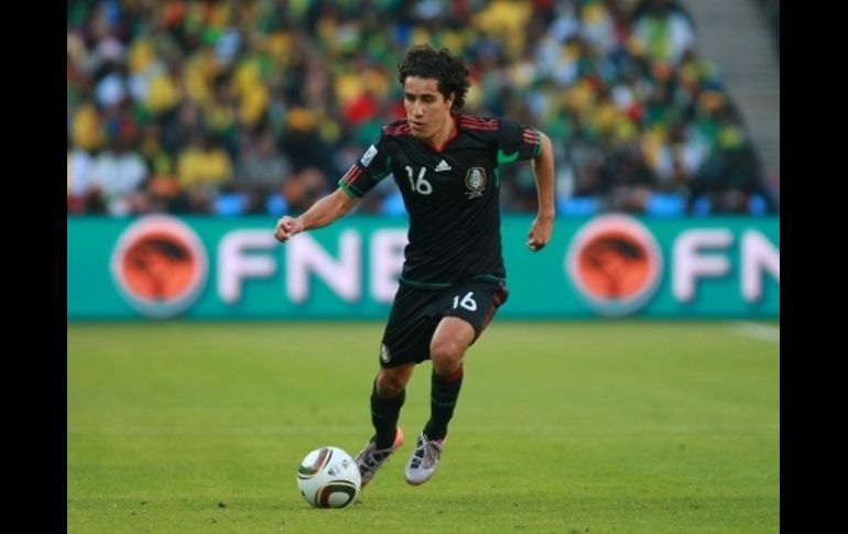 Efraín Juárez, durante su participación con la Selección de México. JAMMEDIA  /