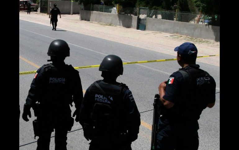 Policías federales realizaron la detención en Ciudad Juárez. ARCHIVO  /