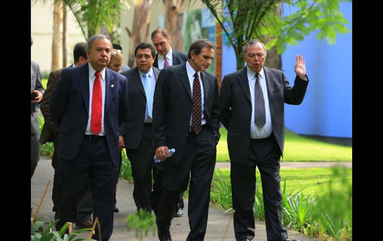 El encargado de la diplomacia de Estados Unidos en México, durante su visita a las instalaciones del ITESO. CORTERSÍA ITESO  /