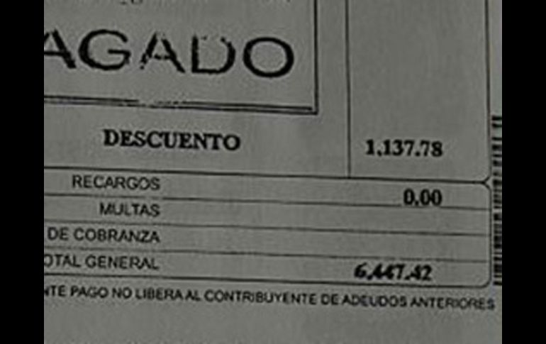 La Tesorería de Zapopan otorgará descuentos a los contribuyentes que cumplan con el pago del predial. EL INFORMADOR  /