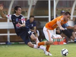 Al campeón, Pachuca, le faltó contundencia para vencer al Dynamo en el partido anterior. AP  /