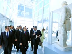 Calderón hizo un exhorto a la unidad frente al año de festejos por el Bicentenario. EL UNIVERSAL  /