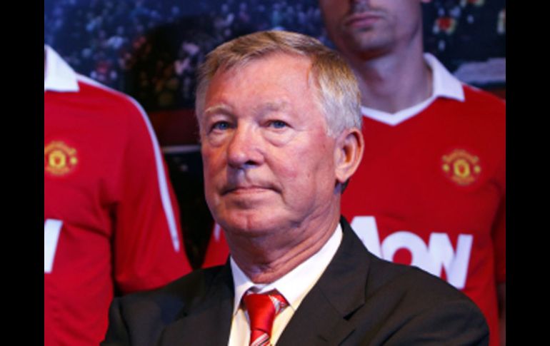 El técnico del Manchester United, Sir Alex Ferguson .AP  /