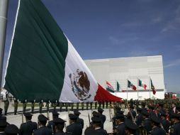 La inauguración de la exposición Bicenenario Guanajuato en Silao. EFE  /