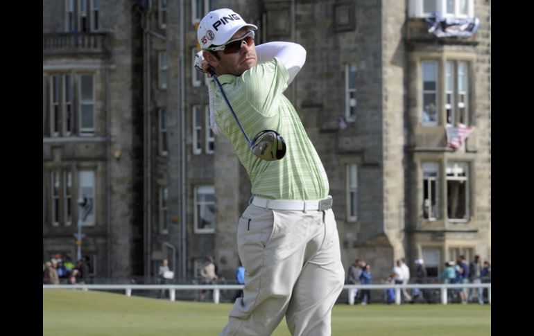 Louis Oosthuizen totaliza 15 bajo par. REUTERS  /