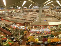 Vista del tianguis de San juan de Dios. ESPECIAL  /