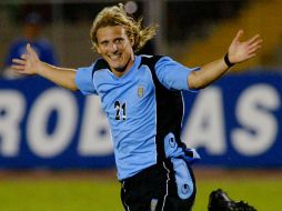 El uruaguayo Diego Forlán durante el Mundial de Sudáfrica 2010. JAMMEDIA  /