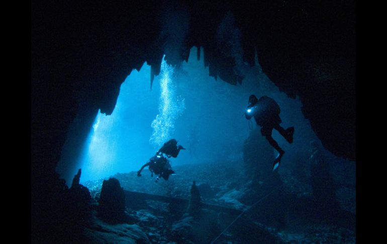 De ocho mil cenotes registrados en el Caribe mexicano, sólo 200 han sido explorados. EFE  /