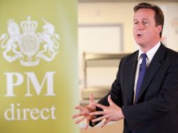 El primer ministro britanico, David Cameron. AFP  /