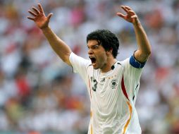 Michael Ballack en su participación en el Mundial de Sudáfrica 2010. JAMMEDIA  /