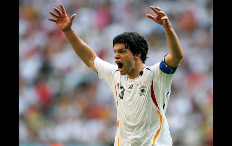 Michael Ballack en su participación en el Mundial de Sudáfrica 2010. JAMMEDIA  /