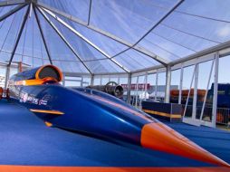 El Bloodhound Supersonic Car. ELMUNDO.ES  /