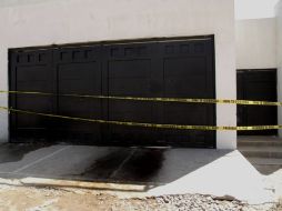 Vista del exterior del lugar donde 17 personas fueron asesinadas el 18 de julio en Torreón. EFE  /