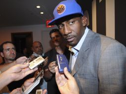 Amare Stoudemire no participará con EU en el Mundial de basquetbol, el cual comienza el 28 de agosto. AP  /