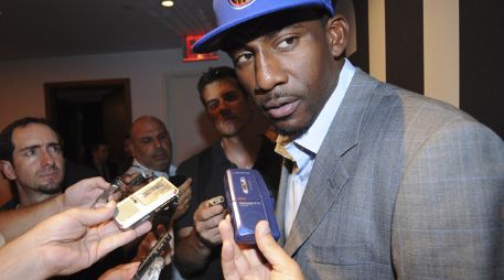 Amare Stoudemire no participará con EU en el Mundial de basquetbol, el cual comienza el 28 de agosto. AP  /