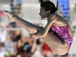 La clavadiista Paola Espinoza se apoderó de la medalla de oro. EFE  /