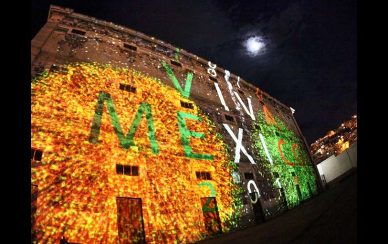 Espectáculo en la Alhóndiga de Granaditas, como parte de los festejos de la Expo Guanajuato Bicentenario. EL UNIVERSAL  /