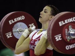 La mexicana Cinthya Domínguez se quedó con la medalla de plata. AP  /