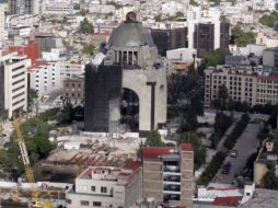 Los principales monumentos alusivos al Centenario y Bicentenario están siendo restaurados de cara a los festejos. NTX  /