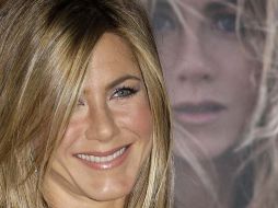 Jennifer Aniston se encuentra en Londres como parte de la promoción de su fragancia ''Lolavie''. AP  /