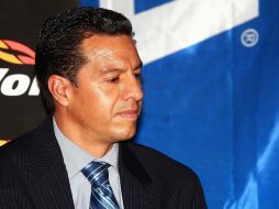 Armando Archundia durante la presentación de los nuevos uniformes de los árbitros del futbol mexicano. MEXSPORT  /