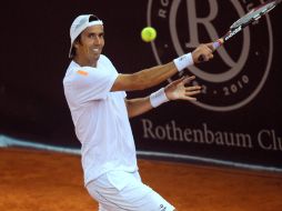 El tenista argentino Juan Ignacio Chela, fue eliminado ayer en Hamburgo, por el local Philipp Kohlschreiber. EFE  /