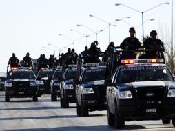 Los 200 elementos de seguridad federal llegan a Torreón en el transcurso del día. ESPECIAL  /