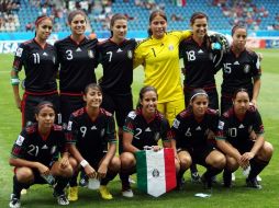 Las mexicanas fueron felicitadas por el Presidente Felipe Calderón por su buen desempeño en el Mundial. MEXSPORT  /