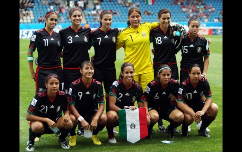 Las mexicanas fueron felicitadas por el Presidente Felipe Calderón por su buen desempeño en el Mundial. MEXSPORT  /