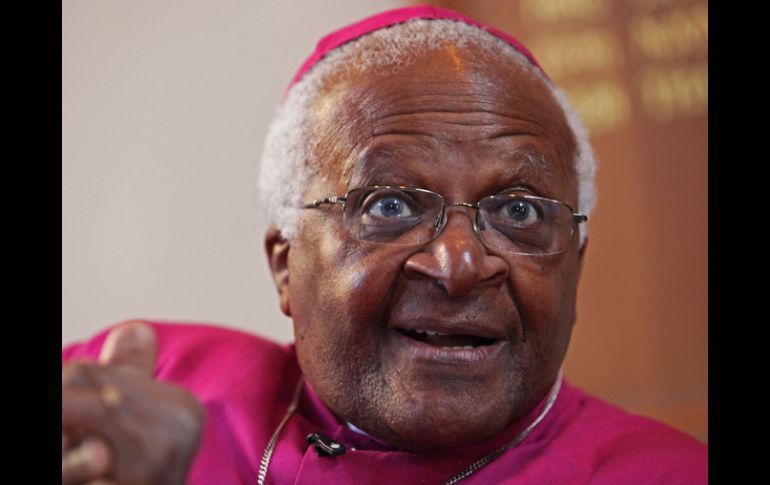 Tutu seguirá ofreciendo apoyo a su fundación para la paz. AP  /