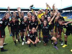 Las integrantes de la Selección Mexicana de futbol femenil Sub-20. MEXSPORT  /