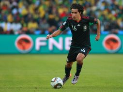 El jugador mexicano Efraín Juárez durante el Mundial de Sudáfrica 2010. JAMMEDIA  /