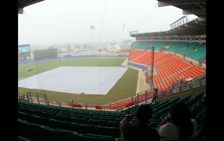 El clima lluvioso ha impedido que el 'tricolor' mexicano debute. MEXSPORT  /