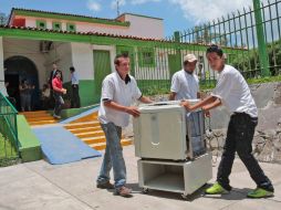 En el embargo de las oficinas del Comude se llevaron hasta el equipamiento (vallas) que se coloca en la Vía RecreActiva. S. NÚÑEZ  /