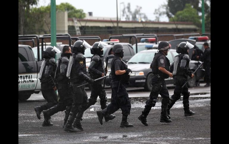 Elementos de la polícia detuvieron a uno de los líderes del grupo delictivo denominado “La Línea”. NOTIMEX  /